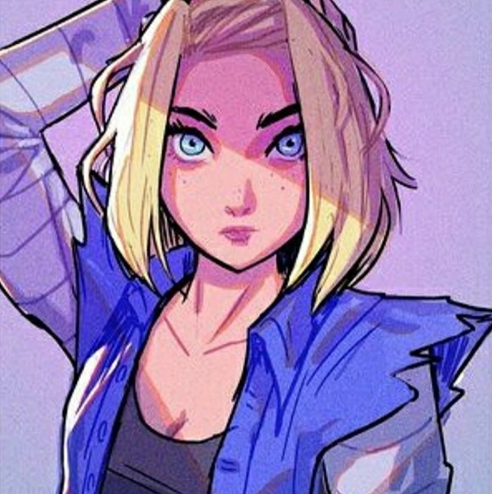 Android 18 painting